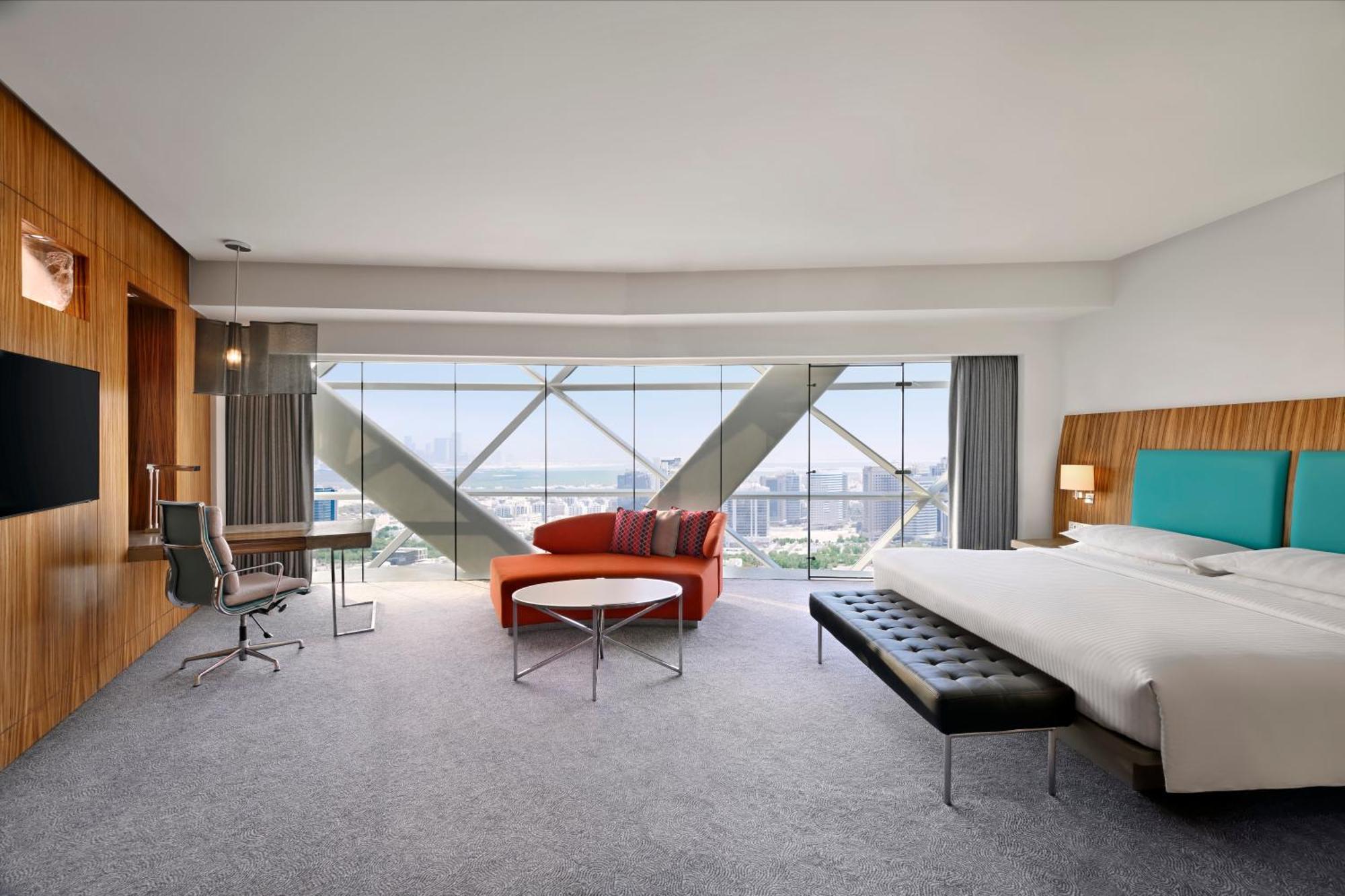 Отель Andaz Capital Gate Abu Dhabi, By Hyatt Экстерьер фото